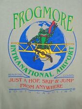 Camiseta Frogmore International Airport Beefy piloto de avião vintage macia masculina GG comprar usado  Enviando para Brazil