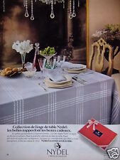 Publicité 1978 nydel d'occasion  Compiègne