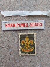 Scouts membership badge for sale  STOCKTON-ON-TEES