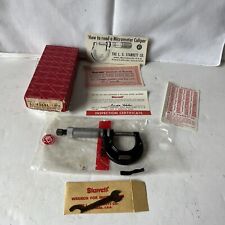 Vintage starrett micrometer for sale  Leominster