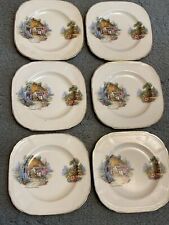 Vintage tea plates for sale  BROUGH