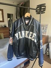 Yankees leather jacket for sale  WALTON-ON-THAMES