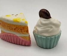 Mini cupcake e fatia de bolo barril biscoito sal e pimenta leia detalhes  comprar usado  Enviando para Brazil