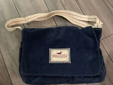Bolsa de viagem vintage Hollister bolsa carteiro aba sobre alça de ombro ajustável comprar usado  Enviando para Brazil