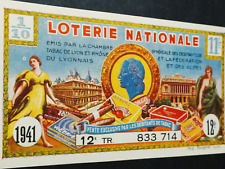 1941 loterie lyon d'occasion  Saint-Étienne-au-Mont