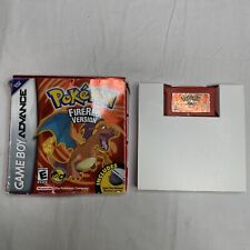 Usado, Auténtico Pokémon FireRed Versión Game Boy Advance en Caja Original GBA Probado segunda mano  Embacar hacia Argentina