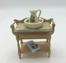 Dolls House Wash Stand With Accessories, used for sale  Shipping to South Africa
