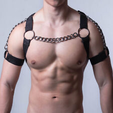 Men stretch leather for sale  Shipping to Ireland