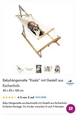 Baby hängematte koala gebraucht kaufen  Weferlingen