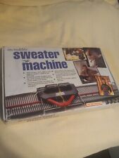 Bond Incredible Sweater Machine Knitting Vintage, used for sale  Shipping to South Africa