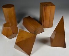 Used, Vintage Cubist Geometric Architectural Platonic Solids Desk Models  1930 for sale  Shipping to South Africa
