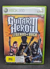 Guitar Hero III 3 Legends of Rock Xbox 360 Jogo PAL Bom Estado Usado  comprar usado  Enviando para Brazil