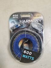 Harmony Audio Car Stereo Install Kit HA-AK10 600 Watts Peak 10 Gauge for sale  Shipping to South Africa