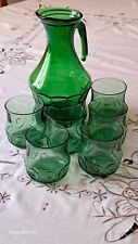 Vintage brocca bicchieri usato  Villafranca Sicula