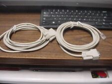 Cat5 RJ-45 To Serial DB-9 Female Switch Console Cable 8ft long White LOT-OF 2 for sale  Shipping to South Africa