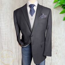 JOSEPH JOS A BANK Mens Blazer Sport Coat Two Button Jacket 46L  Wool/Silk Blend for sale  Shipping to South Africa