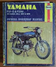 Haynes yamaha fs1 for sale  BOOTLE