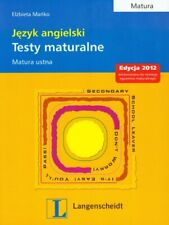 Testy maturalne Jezyk angielski Mat..., Manko, Elzbieta na sprzedaż  Wysyłka do Poland