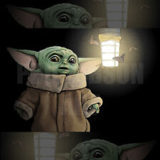 Original "The Child" Baby Yoda Art Print Poster Star Wars Mandalorian Cute Grogu for sale  Shipping to Canada