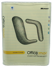 Microsoft Office Mac Edición Estudiante y Profesor 2004 Word PowerPoint Excel... segunda mano  Embacar hacia Argentina