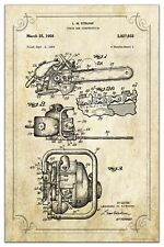 Vintage chainsaw patent for sale  Center Point