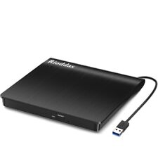 Usado, Unidad externa de CD/DVD Rioddas para portátil reproductor de CD/DVD USB 3.0 portátil +/-RW... segunda mano  Embacar hacia Mexico