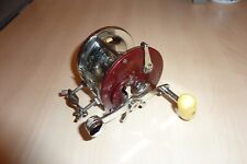 Deep Sea Penn Peer No. 309 Level Wind Fishing Reel With Bracket - White Handle, used for sale  Shipping to South Africa