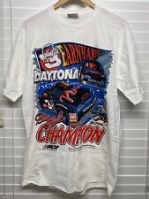 Camiseta vintage 1998 Dale Earnhardt Daytona 500 campeón de carreras de NASCAR talla L segunda mano  Embacar hacia Argentina