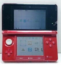 Sistema portátil Nintendo 3DS somente chama vermelho metálico/estado de funcionamento, usado comprar usado  Enviando para Brazil