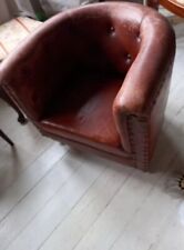 Small vintage leather for sale  LANCASTER