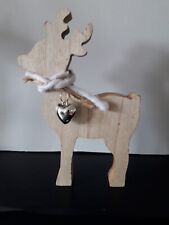 Wooden freestanding reindeer for sale  NOTTINGHAM