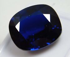 32.10 Ct Natural Arkansas Blue Benitoite Certified Cushion  Cut Rare Gemstone for sale  Shipping to South Africa