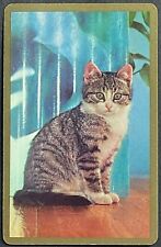 Cute Kitten Cat Vintage Single Swap Playing Card Ace Spades for sale  Shipping to South Africa