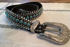 ladies belt turquoise buckles for sale  Saint Louis