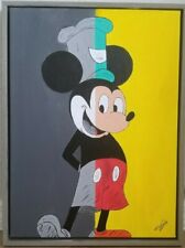 Original acrylic painting 18x24 (Retro Mickey), used for sale  Shipping to Canada