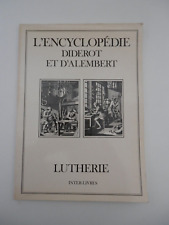 Encyclopédie diderot alembert d'occasion  Auxerre