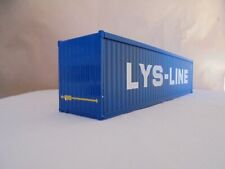 CORGI TRUCK - 1.50 SCALE 40' SHIPPING CONTAINER LOAD  " LYS - LINE " for sale  Shipping to Ireland