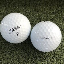 50 pelotas de golf usadas Titleist Pro V1 grado 4A (AAAA) blancas, usado segunda mano  Embacar hacia Argentina