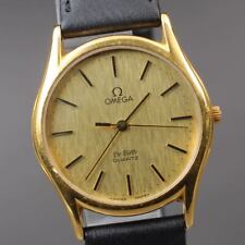 ◆N Estado perfeito◆ Omega Deville calibre 1336 relógio de quartzo masculino ouro ref 191.0096 do Japão comprar usado  Enviando para Brazil