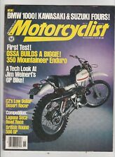 Motociclista - Noviembre 1976 - Revista Motocicleta Vintage segunda mano  Embacar hacia Argentina