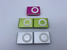 LOT of 5 Apple iPod Shuffle 2nd Gen 1GB, Weak Batteries, Tested and Working for sale  Shipping to South Africa