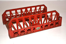 Pré-guerra Lionel O ponte vermelha com passarela de pedestres #270 naturalmente desgastada comprar usado  Enviando para Brazil