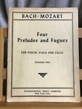 Bach mozart préludes d'occasion  Rennes
