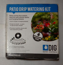 Kit de riego de patio DIG sistema de agua FM01AS maceta de jardín planta riego por goteo, usado segunda mano  Embacar hacia Argentina