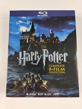 Harry Potter: Coleção Completa de 8 Filmes (Blu-ray 8 Discos 2011) Muito Bom *Leia a Descrição⤵ comprar usado  Enviando para Brazil