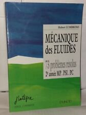 Mecanique fluides problemes d'occasion  Saint-Pierre-de-Plesguen