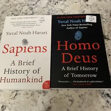 Dois livros de Yuval Noah Harari Sapiens+Homo Deus Paperbac comprar usado  Enviando para Brazil