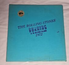 Usado, The Rolling Stones Burning At The Hollywood Palladium 1972 COR TMOQ LP AZUL comprar usado  Enviando para Brazil