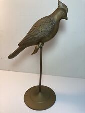 Vintage brass parrot for sale  Knoxville