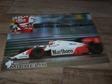 Poster double face d'époque  Niki Lauda McLAREN TAG PORSCHE Michelin // segunda mano  Embacar hacia Argentina